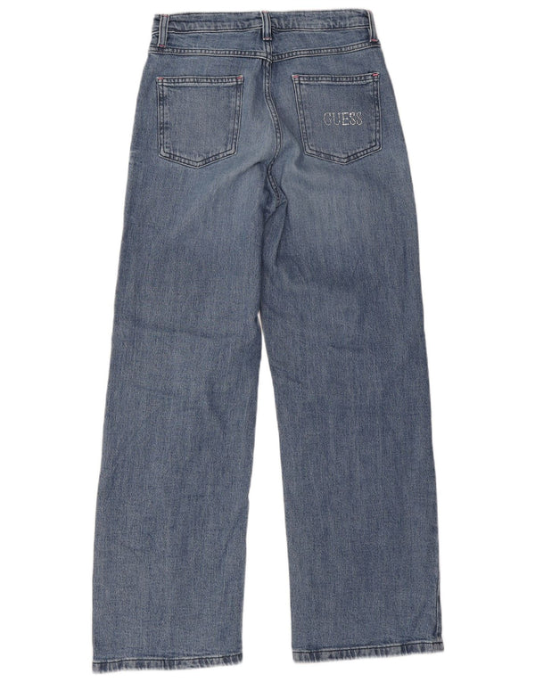 Guess Girls Wide Leg Jeans 15-16 Years W28 L30 Blue