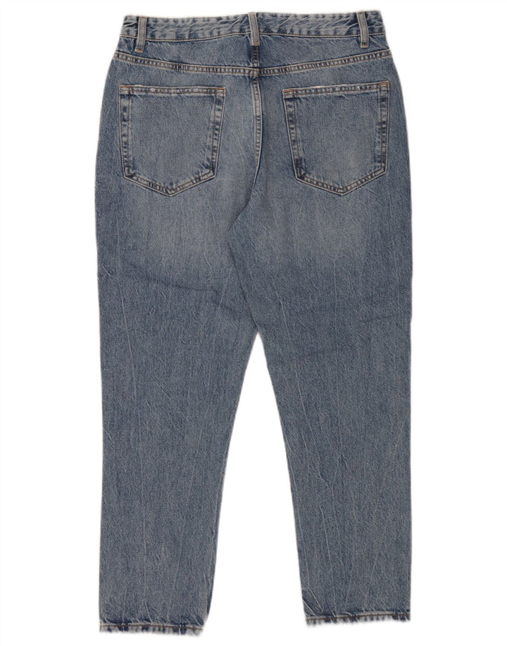 Zara Herre Tapered Jeans EU 40 Medium W31 L26 Blå Bomuld