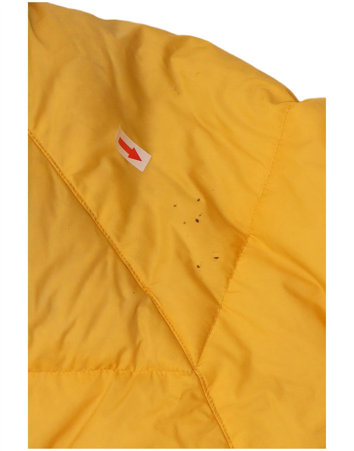 Nautica Herre grafisk vendbar polstret jakke UK 40 Stor blå nylon
