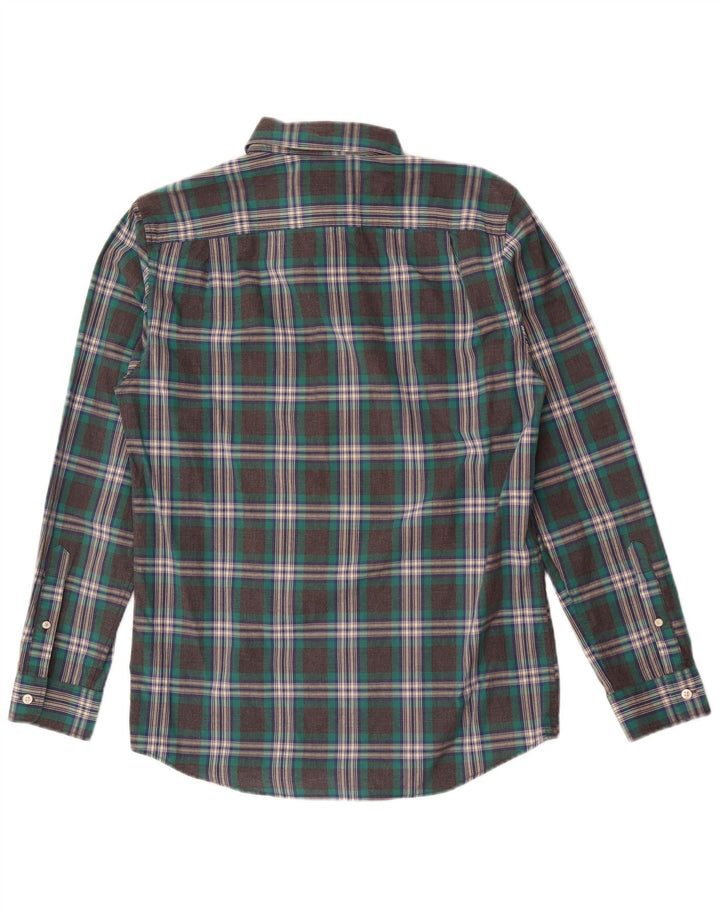 Jack Wills Herre Regular Fit skjorte Medium Grøn Plaid Bomuld