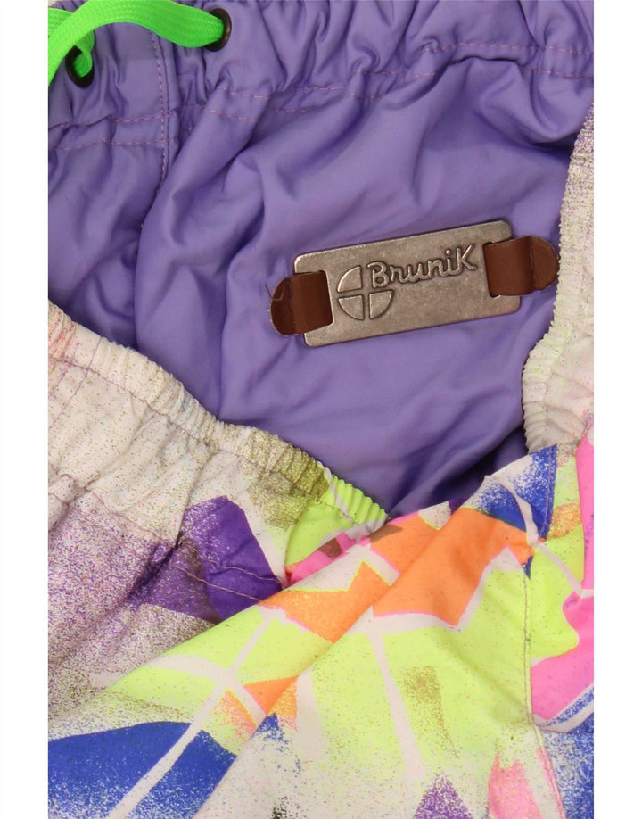 Brunik Dame Windbreaker Bukser IT 42 Medium Multicolored Geometric