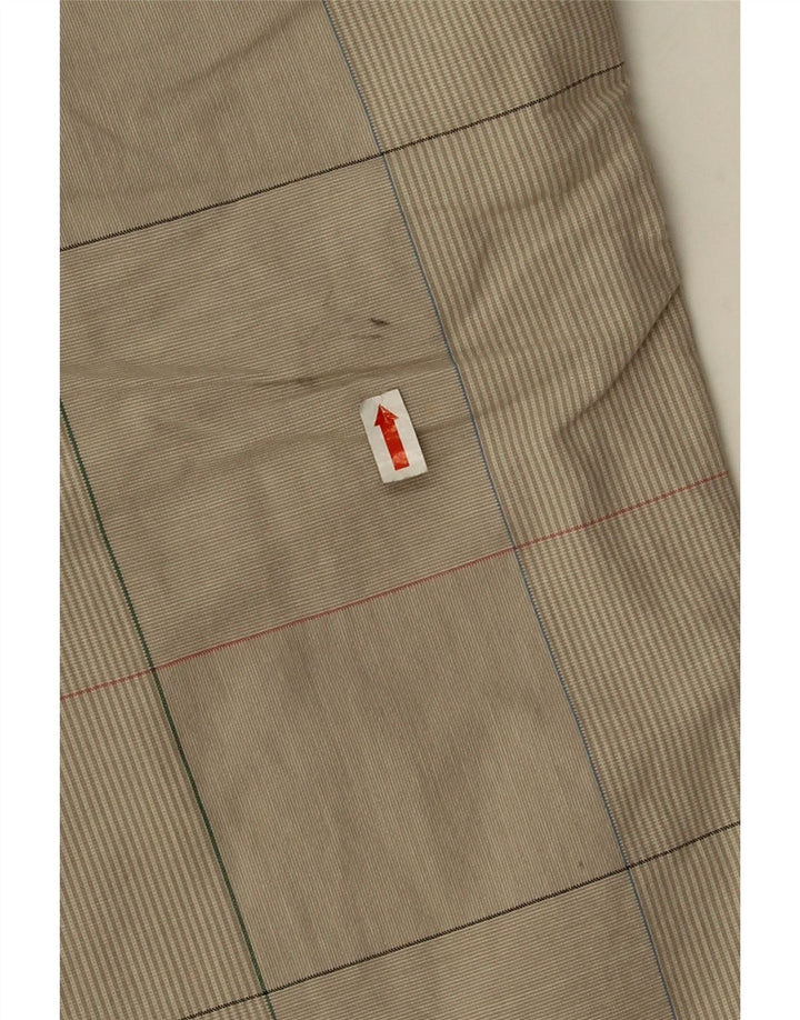 Converse Chino Shorts til mænd Small W28 Beige ternet bomuld