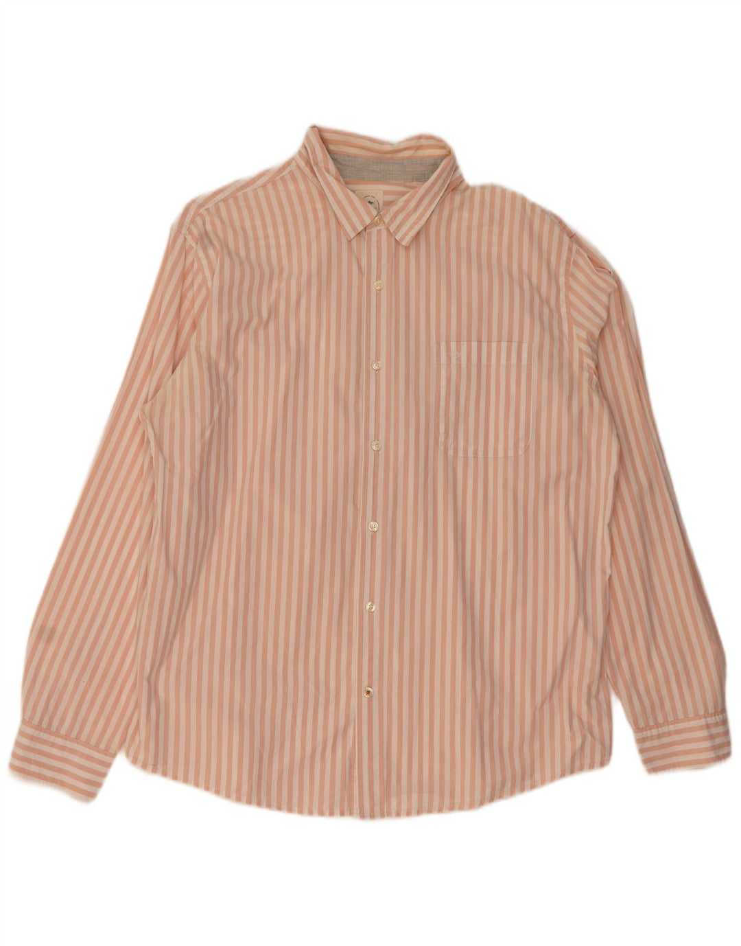 Dockers Herre Slim Fit Shirt XL Pink Stribet