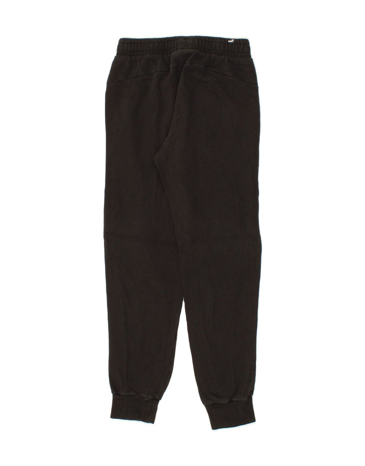 PUMA Mens Tracksuit Trousers Joggers Small Black Cotton Vintage Puma and Second-Hand Puma from Messina Hembry 