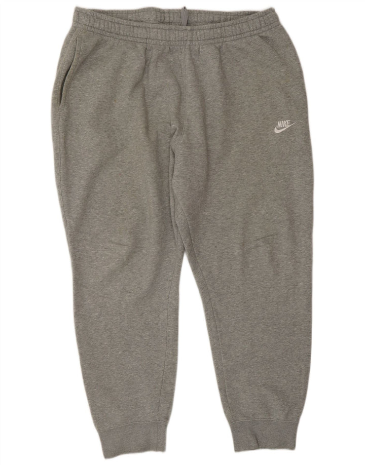 Nike Herre Træningsbukser Joggers 2XL Grå Melange Bomuld
