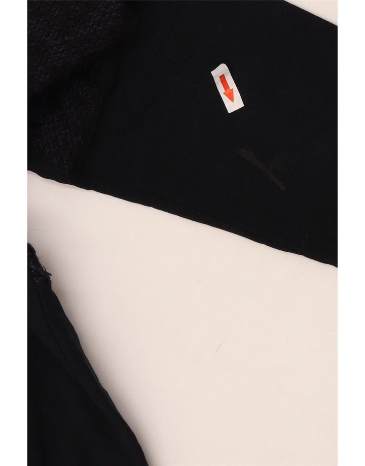 Zara Herre sweater med rund hals, lille marineblå farveblok