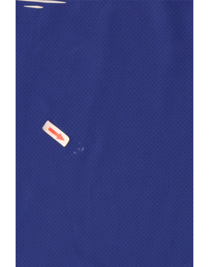 Nike Herre Dri Fit Grafisk Vest Top Medium Blue Polyester