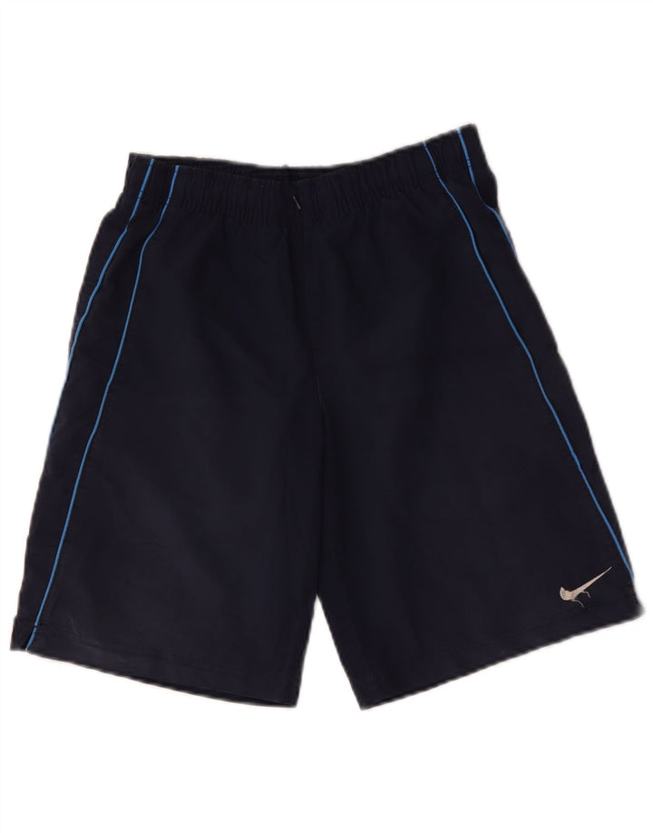 Nike Sportshorts til mænd Medium Navyblå stribet polyester