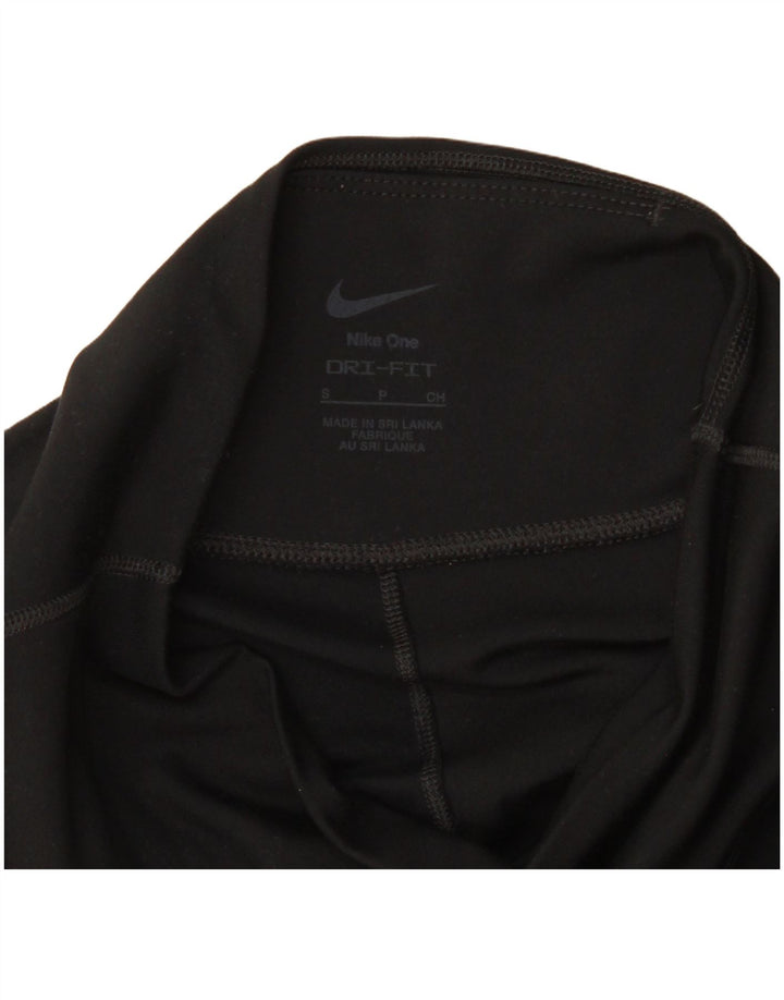 Nike Dame Dri Fit Leggings UK 8 Lille Sort