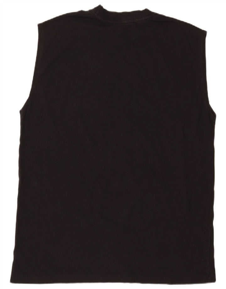 Calvin Klein Jeans Herre Grafisk Vest Top Medium Sort Bomuld