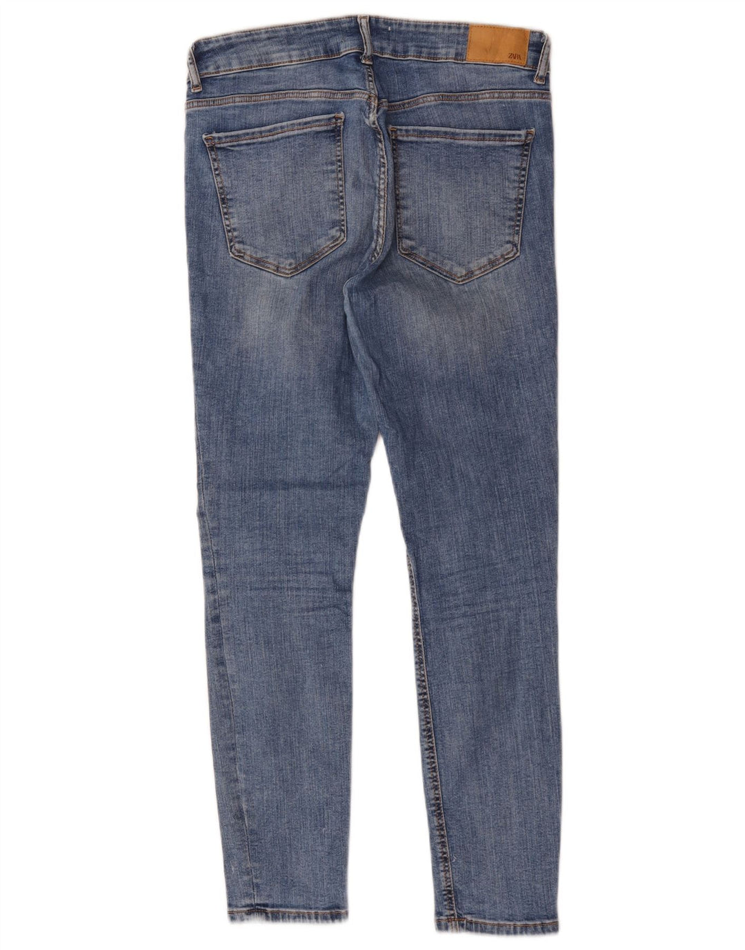 Zara Dame Skinny Jeans EU 40 Medium W30 L27 Blå