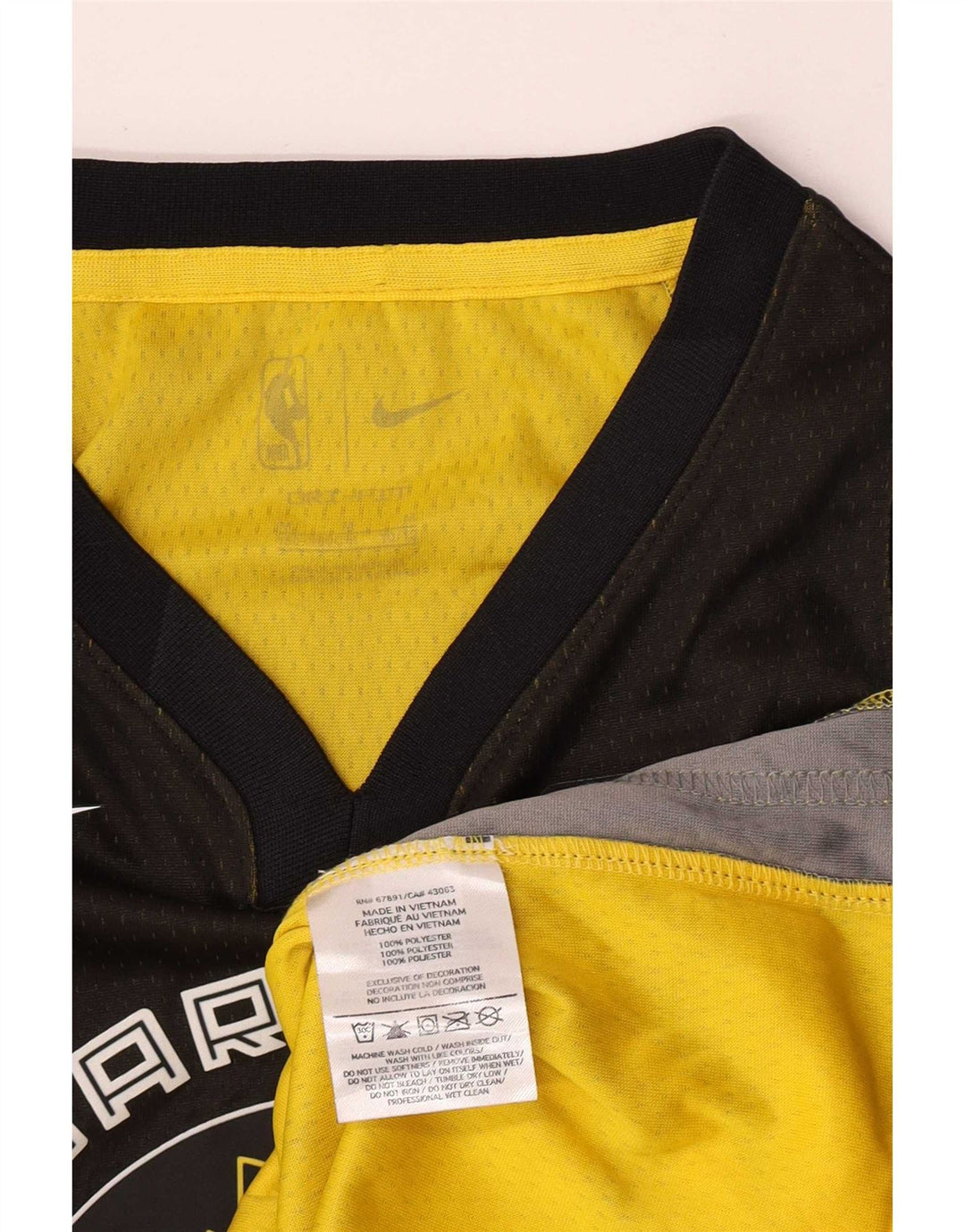 Nike Boys Golden State Warriors Grafisk Vest Top 10-11 år Medium Sort