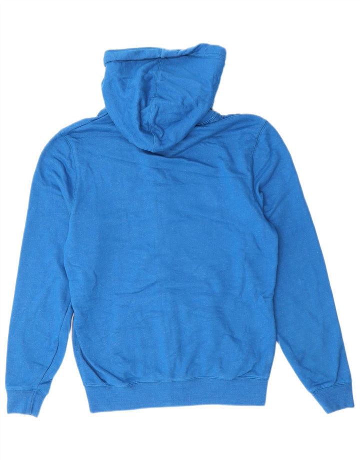 JACK WILLS Herre Salcombe Devon Classic Fit Hættetrøje med lynlås, lille blå
