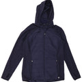MARKS & SPENCER Træningsdragt med hætte til kvinder, topjakke UK 14 Medium Navy Blue