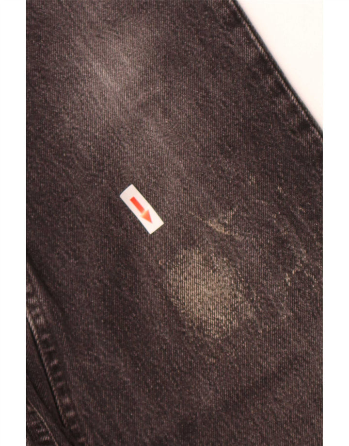 Levi's Dame 901 Distressed Straight Jeans W28 L27 Grå Bomuld