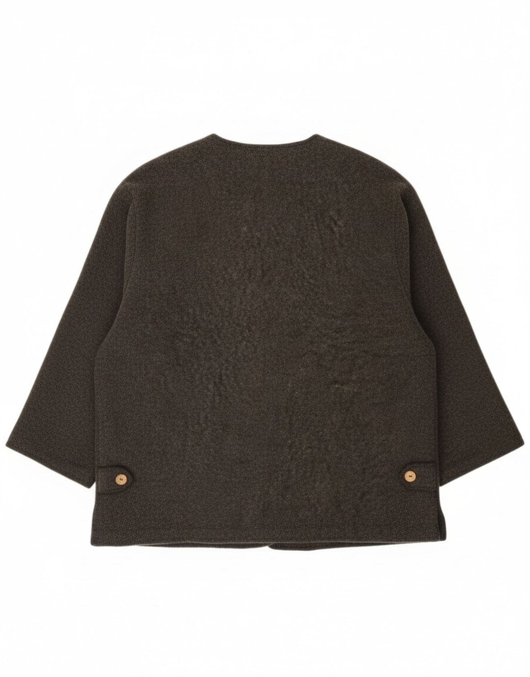 Street One Dame Oversized 4-knaps blazerjakke EU 36 lille grå uld