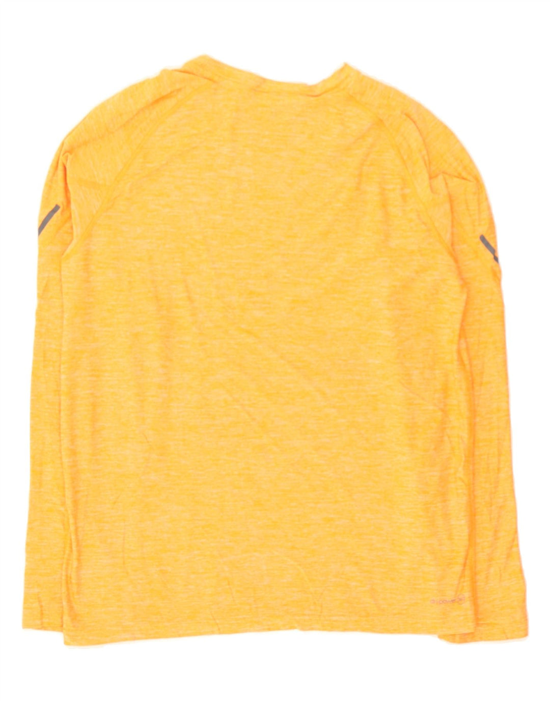 RUSSELL ATHLETIC Boys Top Long Sleeve 14-15 Years XL Orange Polyester Vintage Russell Athletic and Second-Hand Russell Athletic from Messina Hembry 