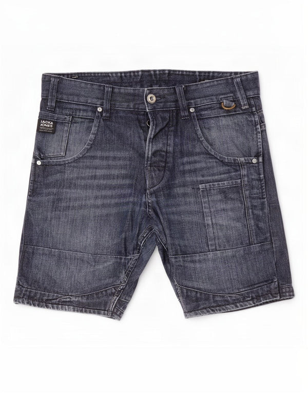 Jack & Jones Herre Denim Shorts Large W34 Navy Blue
