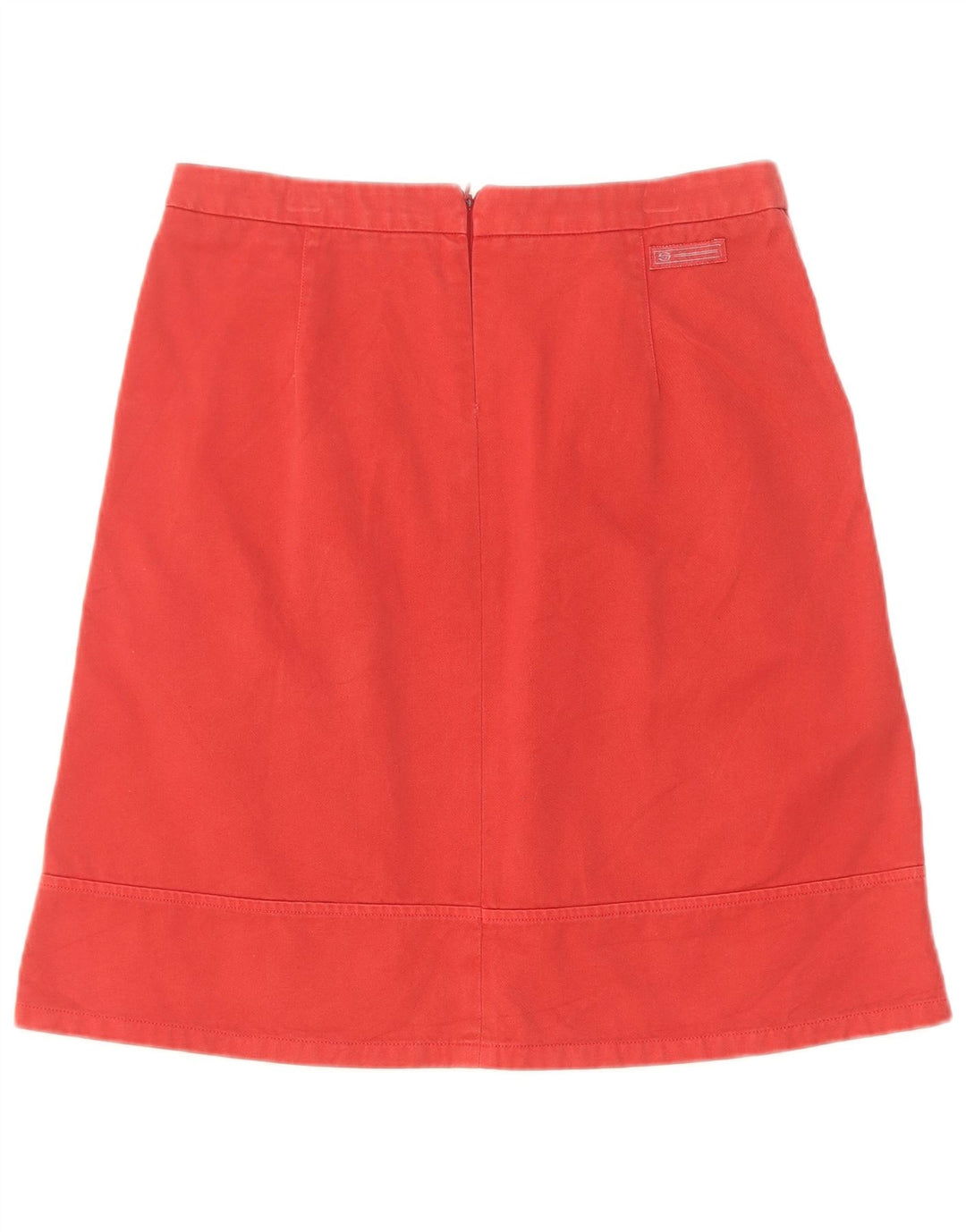Sergio Tacchini Dame A-Line Nederdel IT 42 Medium W30 Rød Bomuld