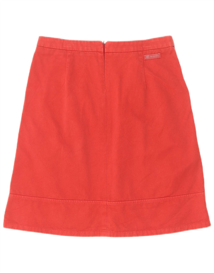 Sergio Tacchini Dame A-Line Nederdel IT 42 Medium W30 Rød Bomuld