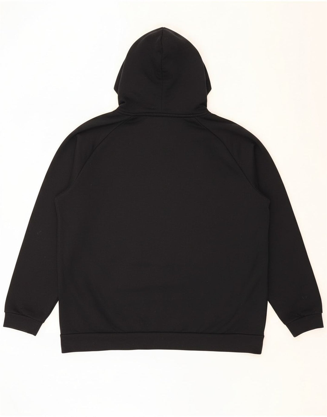 NIKE Mens Dri Fit Zip Hoodie Sweater XL Black Polyester