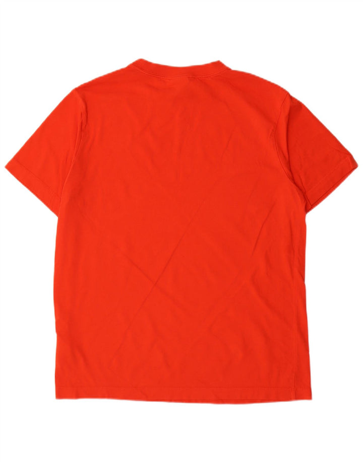 NIKE T-shirt top XS orange bomuld til mænd