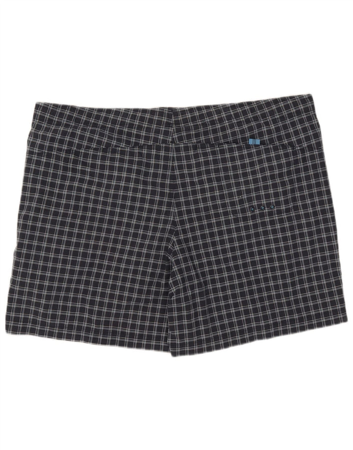 Adidas Badeshorts til mænd XL sort ternet polyester
