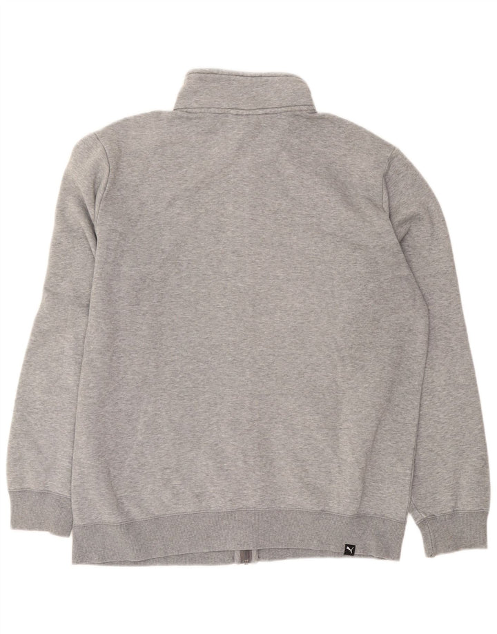 Puma træningsdragt til mænd, topjakke, stor grå flækket bomuld