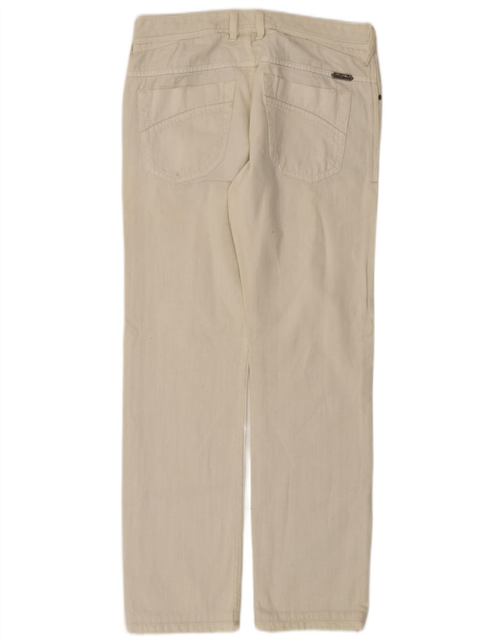 Diesel Dame Iakop Regular Slim Tapered Jeans W31 L29 Hvid Bomuld