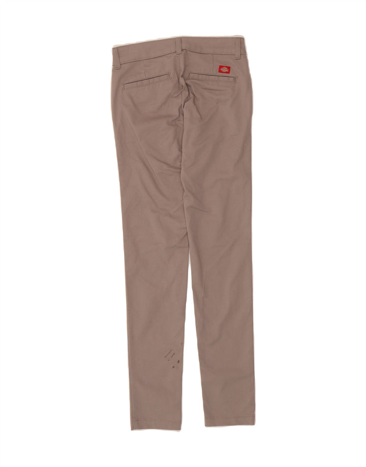 DICKIES Womens Skinny Chino Trousers W26 L32 Grey Vintage Dickies and Second-Hand Dickies from Messina Hembry 