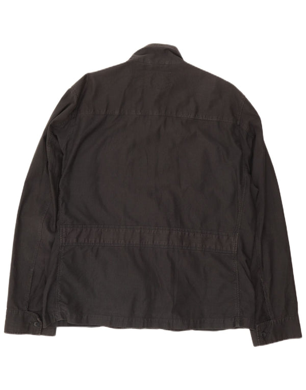 Best Company Herre Utility Jacket UK 42 XL Black Cotton