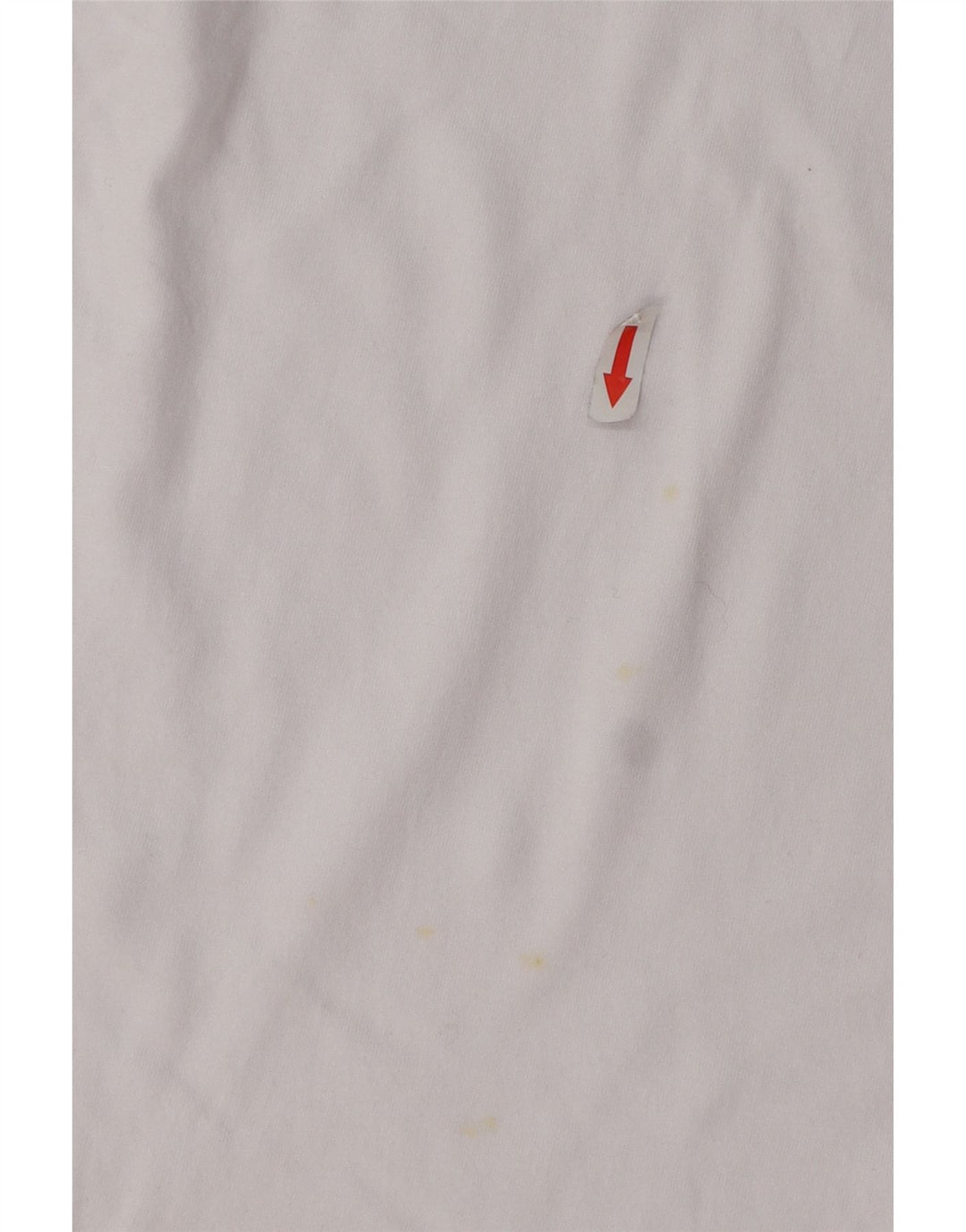 Ellesse Dame Grafisk T-Shirt Top UK 14 Medium Hvid Bomuld