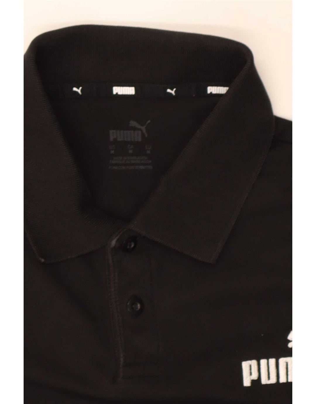 Puma Herre Polo Shirt Medium Sort