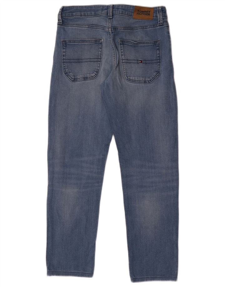 Tommy Hilfiger Boys Straight Jeans 12-13 år Blå Bomuld