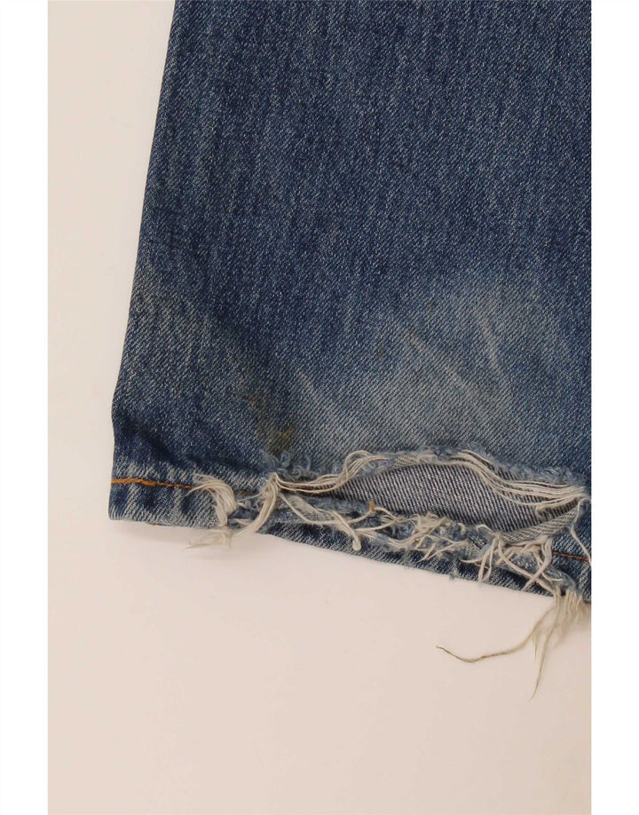 Levi's lige jeans til kvinder W40 L30 blå bomuld