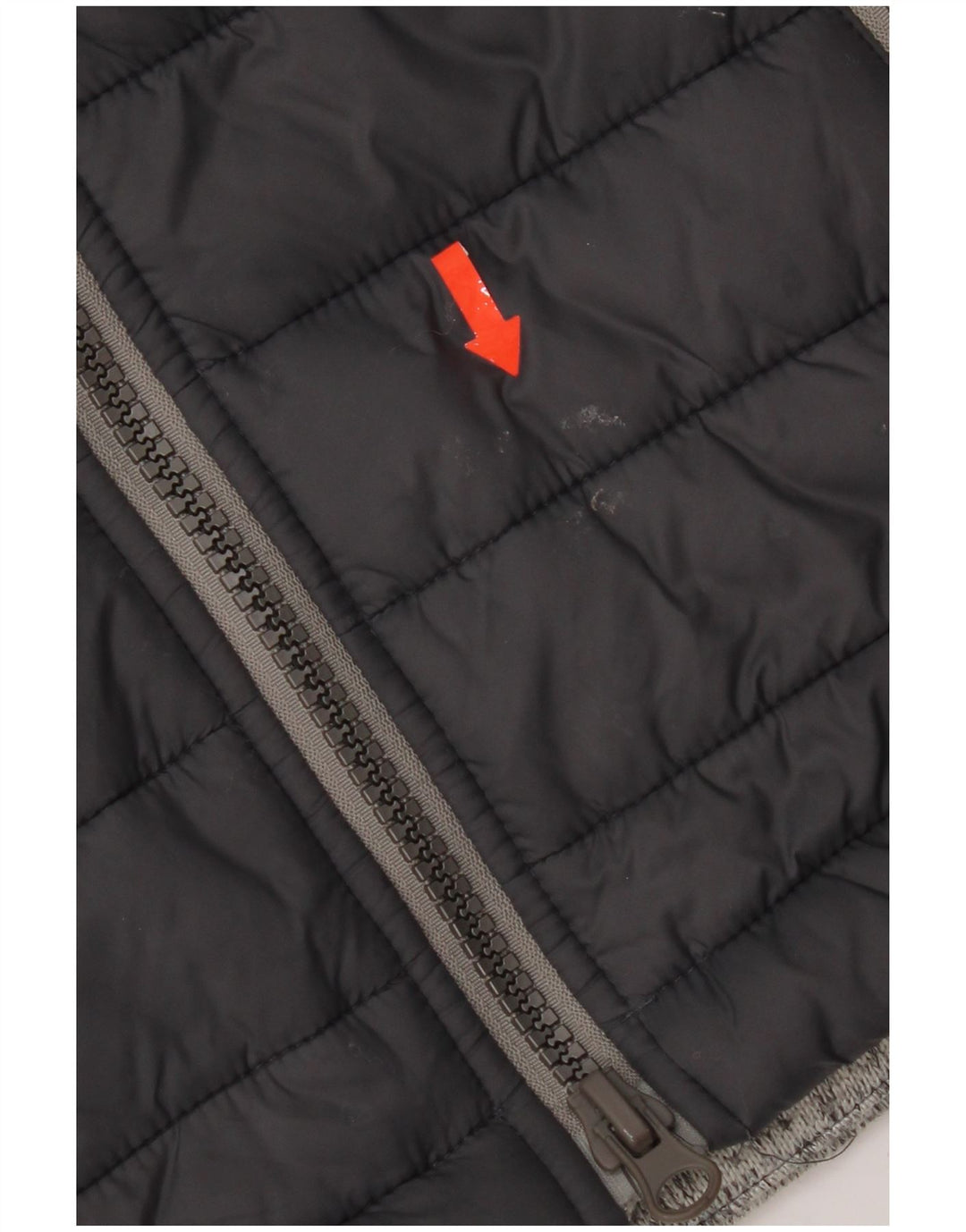 Superdry Polstret hættejakke til mænd UK 36 Small Black Colourblock Polyester