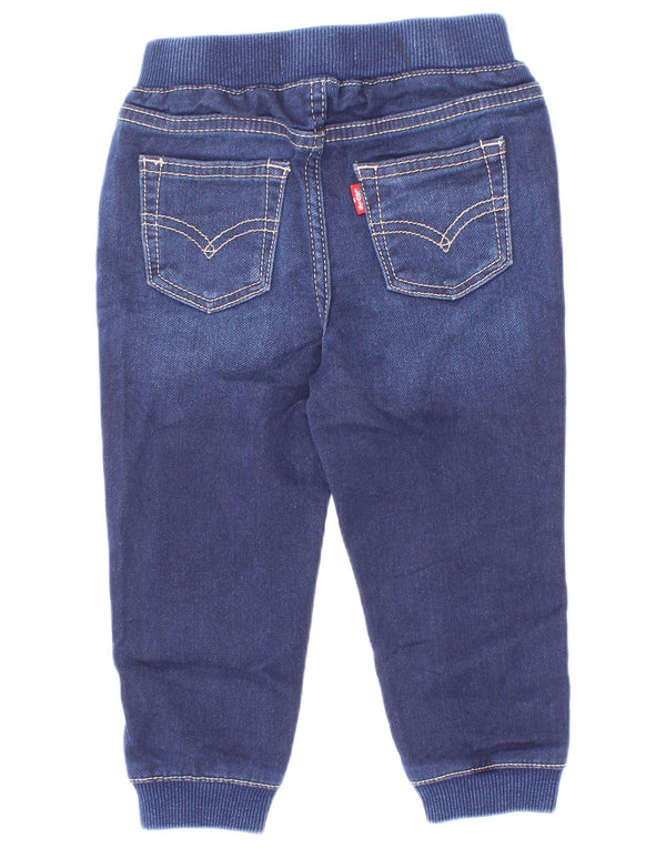 Levi's Baby Boys Joggers Lige jeans 18-24 måneder W18 L12 Blå Bomuld