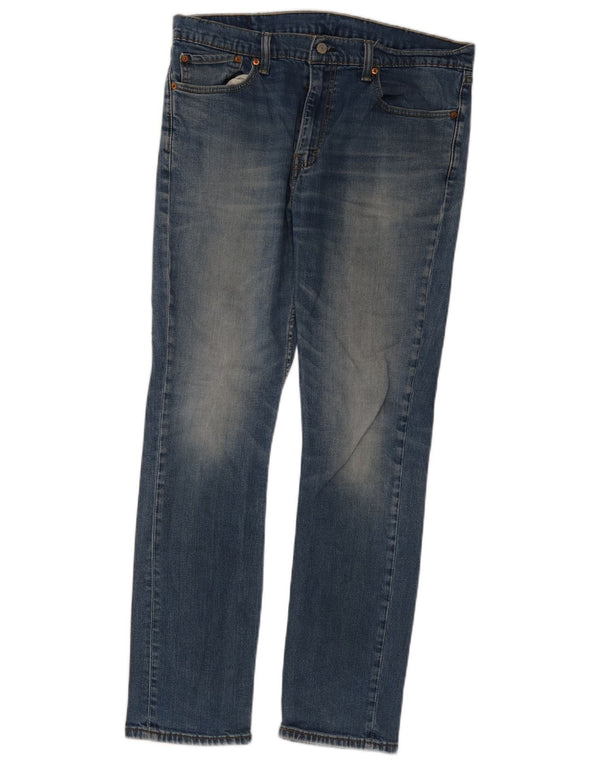 Levi's Herre 511 Slim Jeans W36 L32 Blå Bomuld
