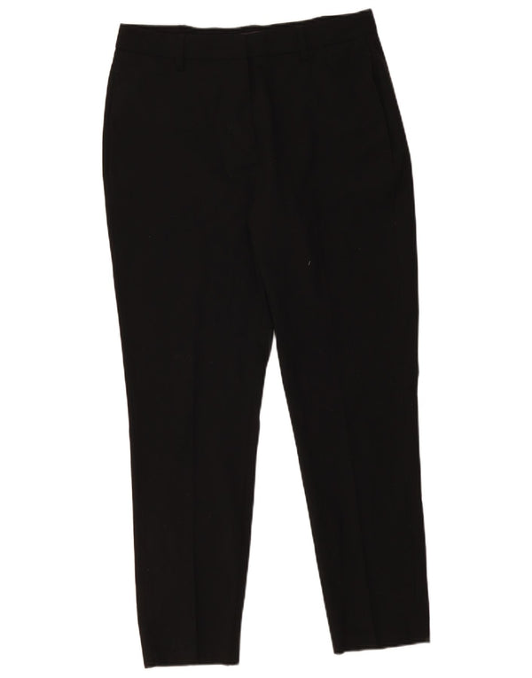 Marks & Spencer Dame Slim Casual Bukser UK 12 Medium W30 L27 Sort