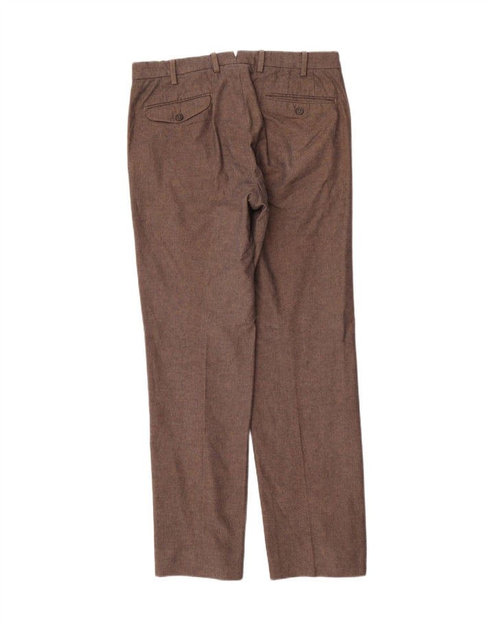 Massimo Dutti Herredragtbukser EU 40 Medium W31 L31 Brun sildeben