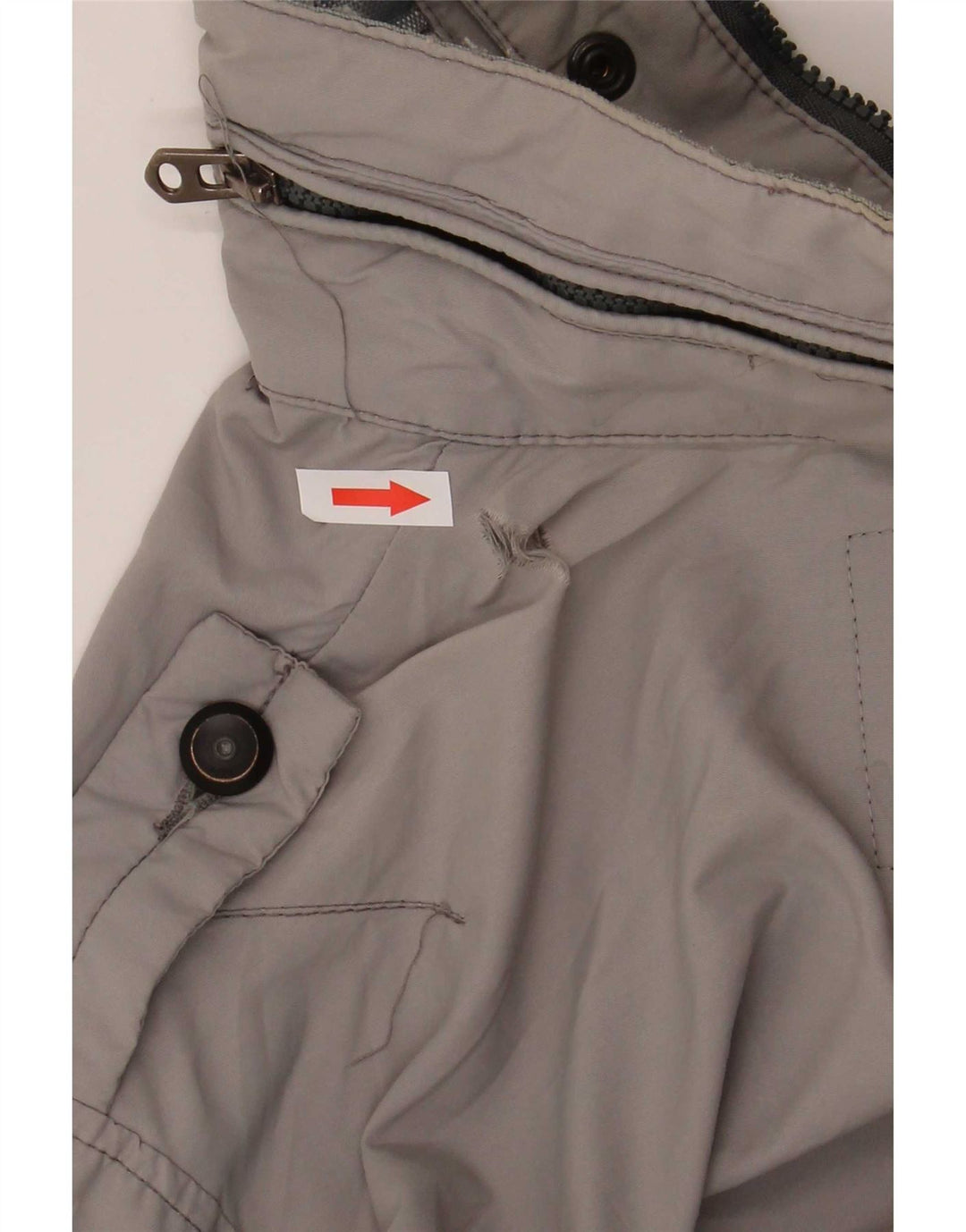 G-Star Herre Military Jacket UK 40 Stor Grå Polyamid