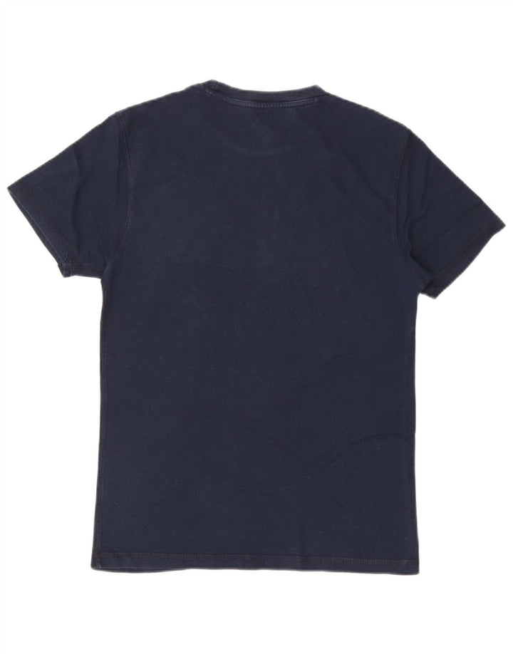 HARD ROCK CAFE Herre Florence grafisk T-shirt Top Lille marineblå bomuld