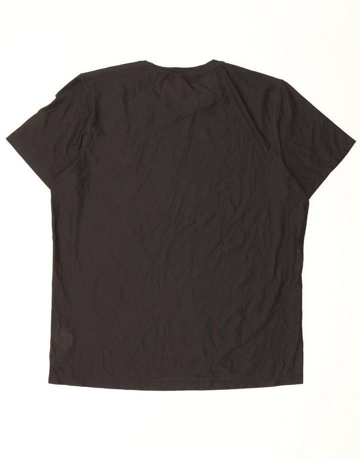 Adidas Running T-Shirt Top Stor Sort Polyester