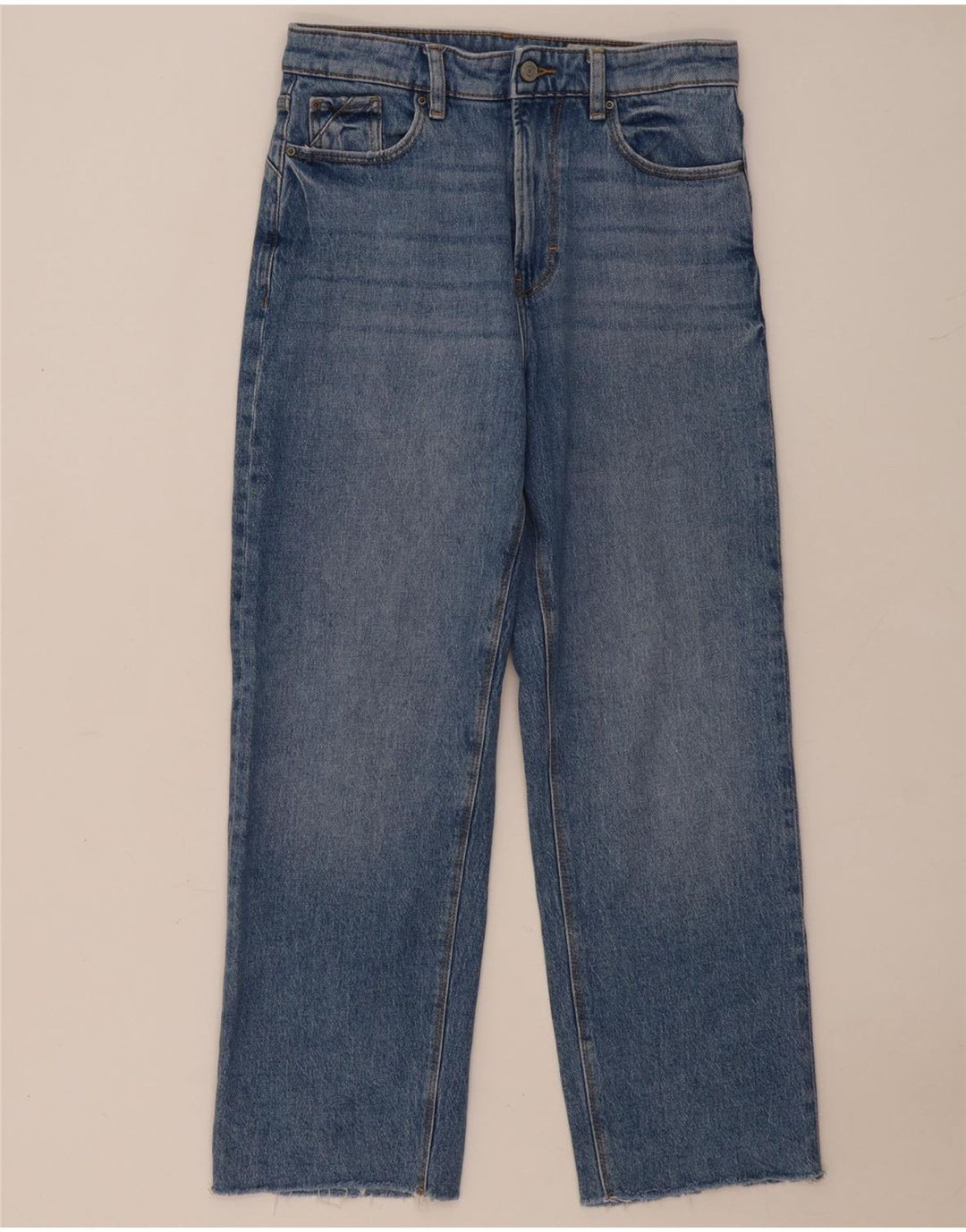 ESPRIT Lige jeans til kvinder W26 L26 blå bomuld
