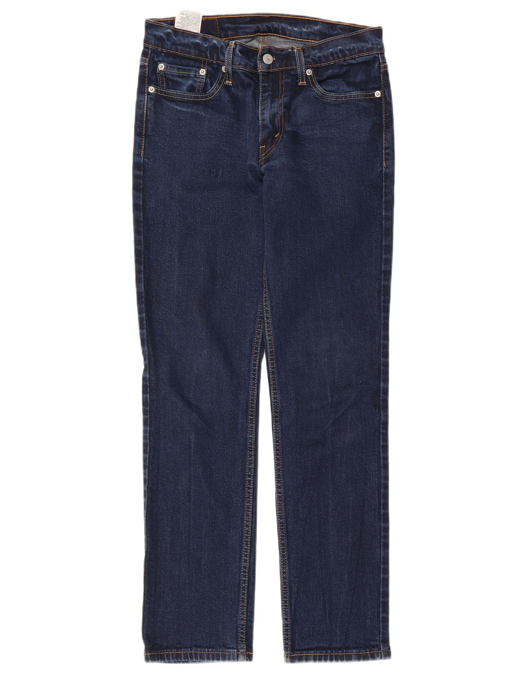 LEVI'S Dame 511 Slim Jeans W30 L32 Marineblå Bomuld