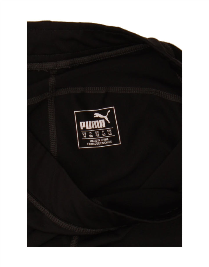 PUMA Womens Tracksuit Trousers UK 12 Medium  Black Vintage Puma and Second-Hand Puma from Messina Hembry 