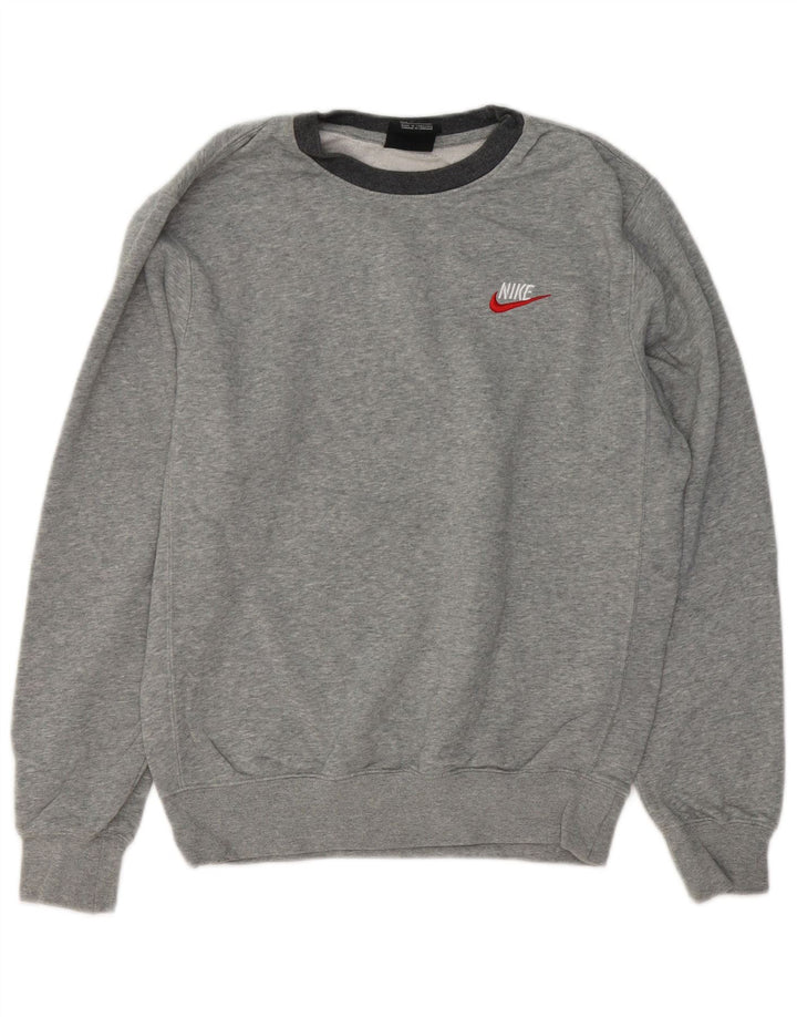 Nike Sweatshirt til mænd XS Grå Flecked Bomuld