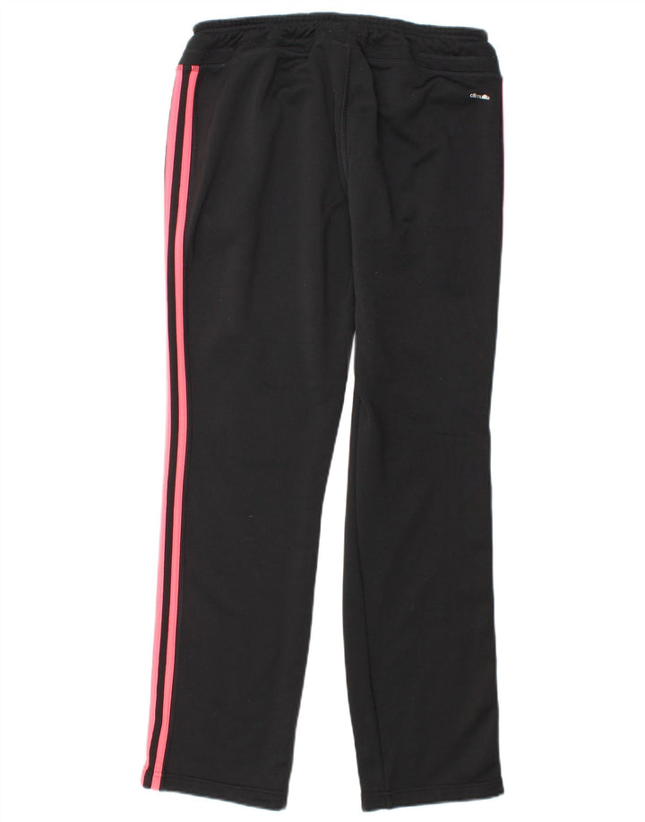 Adidas Womens Climalite træningsdragt Bukser UK 8/10 Small Black Polyester