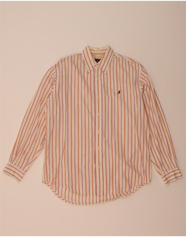 Marlboro Classics Herreskjorte Medium White Striped