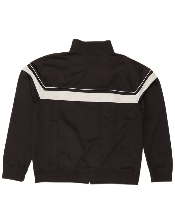 Fila Træningsdragt til mænd Topjakke Stor Sort Colourblock Polyester